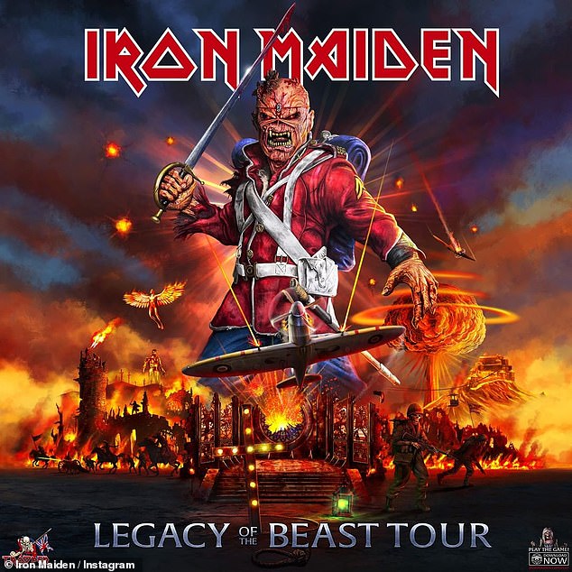 IRON MAIDEN MET LEGACY OF THE BEAST TOUR NAAR EVENEMENTENTERREIN WEERT ...