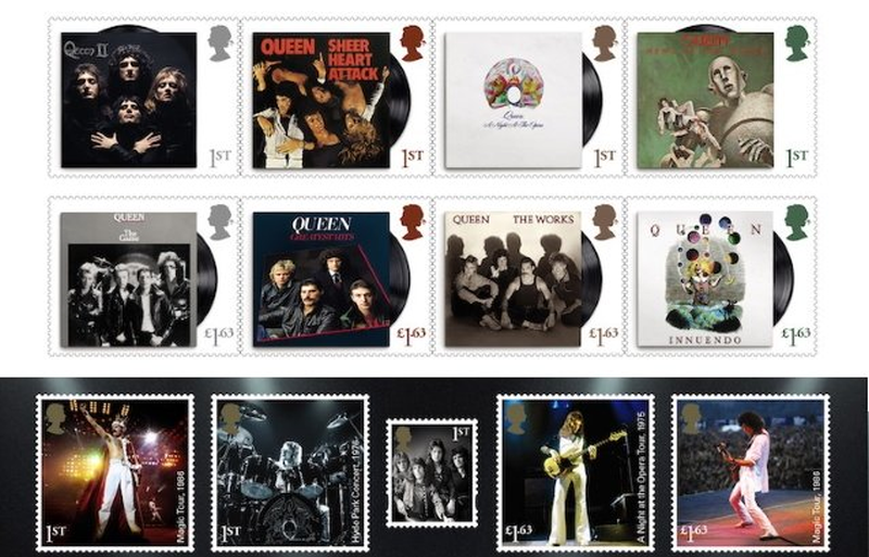 QUEEN To Be Honored With Royal Mail Stamps – Arrow Lords of Metal