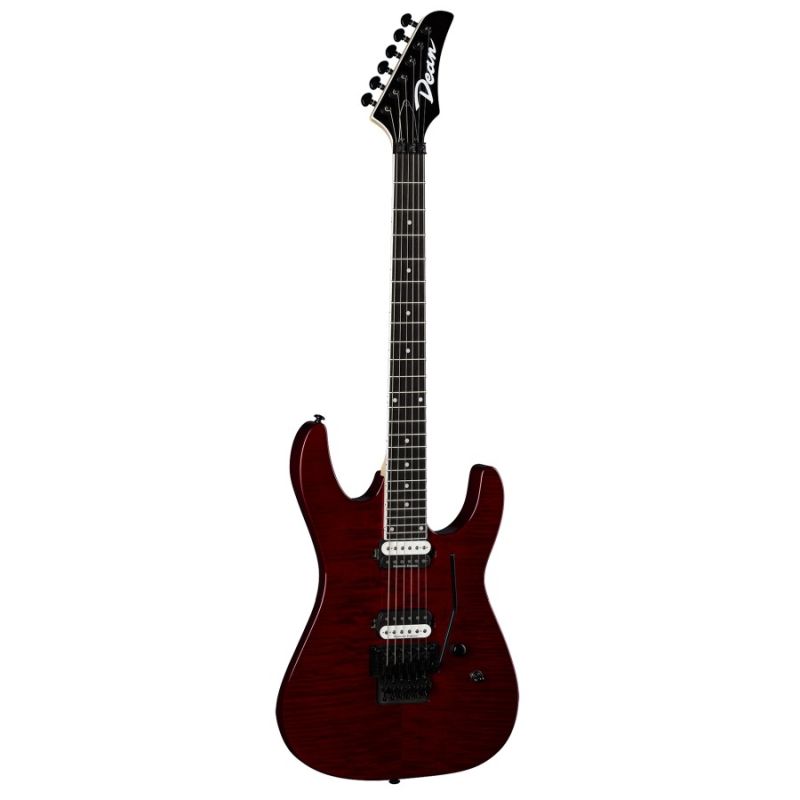 Dean MD 24 Select - Flame Top Floyd Trans Cherry