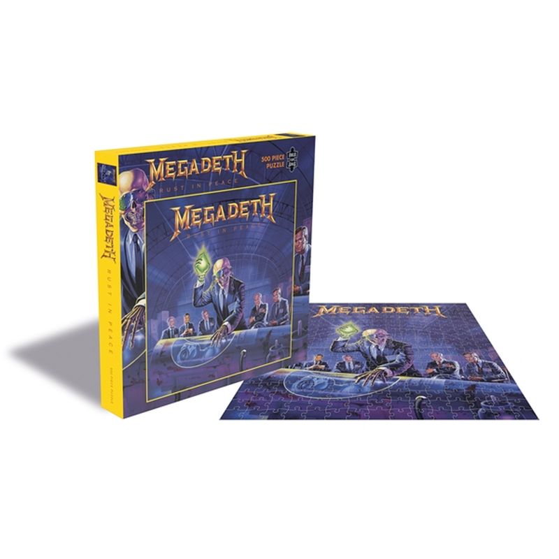 Official MEGADETH Jigsaw Puzzles To Be Released In October – Arrow ...