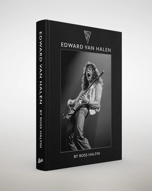 EDDIE VAN HALEN photo book from rock photographer Ross Halfin to be ...