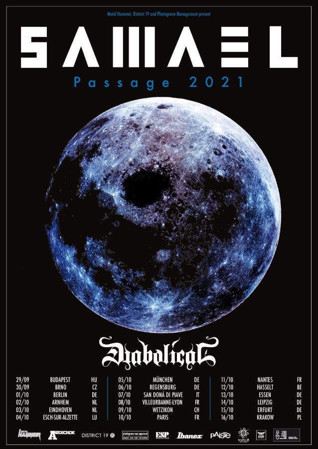 samael tour europe