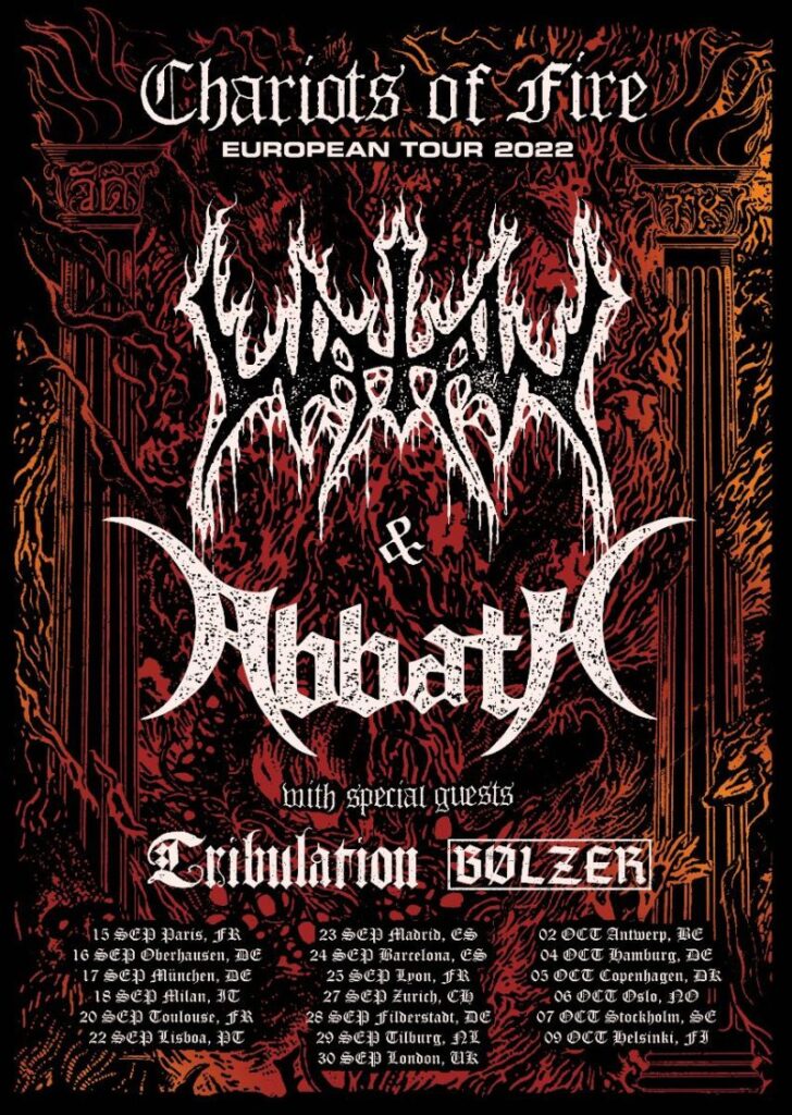 WATAIN and ABBATH announce European tour Arrow Lords of Metal