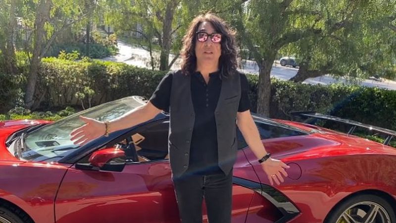 PAUL STANLEY is auctioning 2022 Chevrolet Corvette Stingray convertible ...