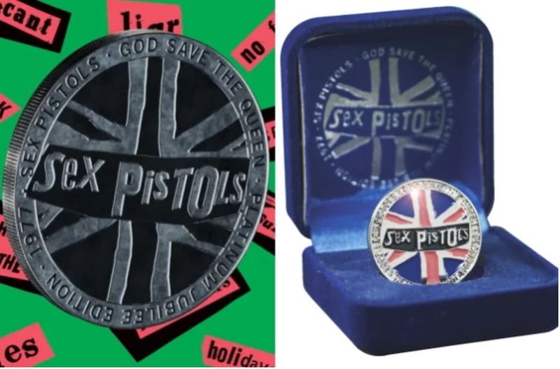 Sex Pistols Announce ‘god Save The Queen Commemorative Coin For Jubilee Arrow Lords Of Metal 