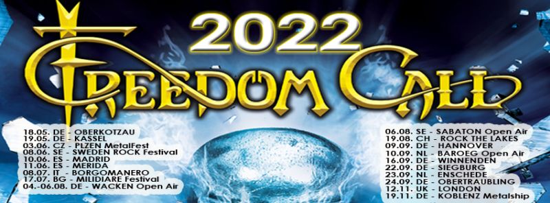 freedom call tour 2022