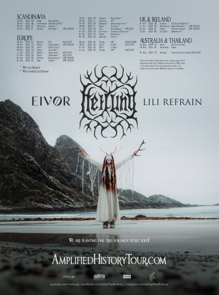 HEILUNG update European tour dates for 2022 & 2023 Arrow Lords of Metal