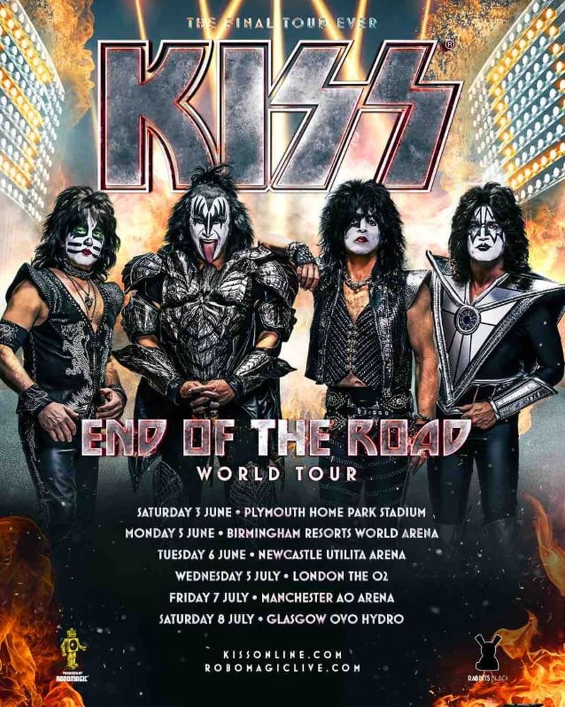 will kiss tour the us in 2023