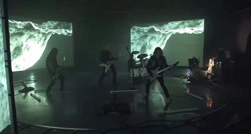 METALLICA Takes You Behind The Scenes Of ‘Lux Æterna’ Video – Arrow ...