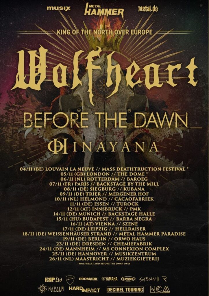 wolfheart tour dates