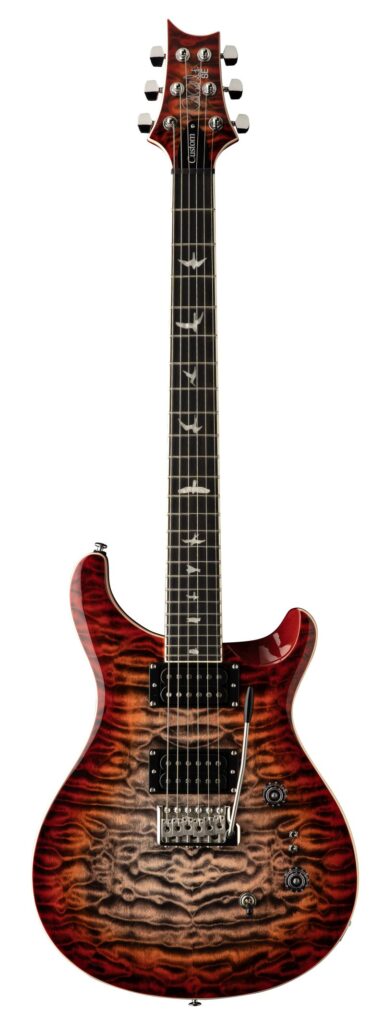 PRS Guitars-SE Custom 24-08 Quilt-Charcoal Cherry Burst