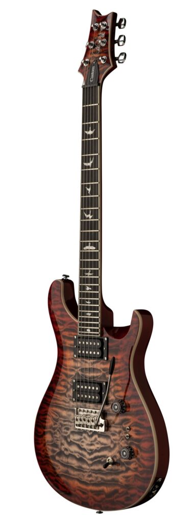 PRS Guitars-SE Custom 24-08 Quilt-Charcoal Cherry Burst