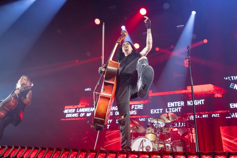 Apocalyptica in 013, Tilburg, 27 september 2024 - © Hans Lievaart