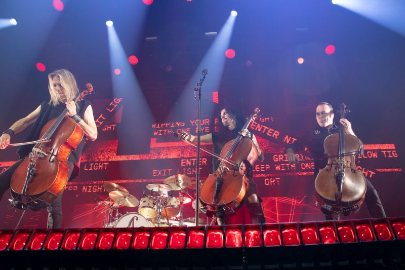 Apocalyptica in 013, Tilburg, 27 september 2024 - © Hans Lievaart