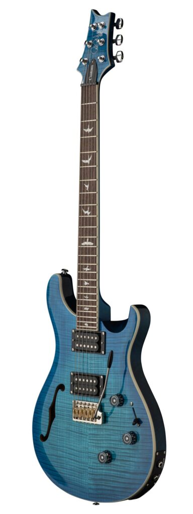 PRS Guitars-SE Custom 24 Semi-Hollow Piezo-Lake Blue