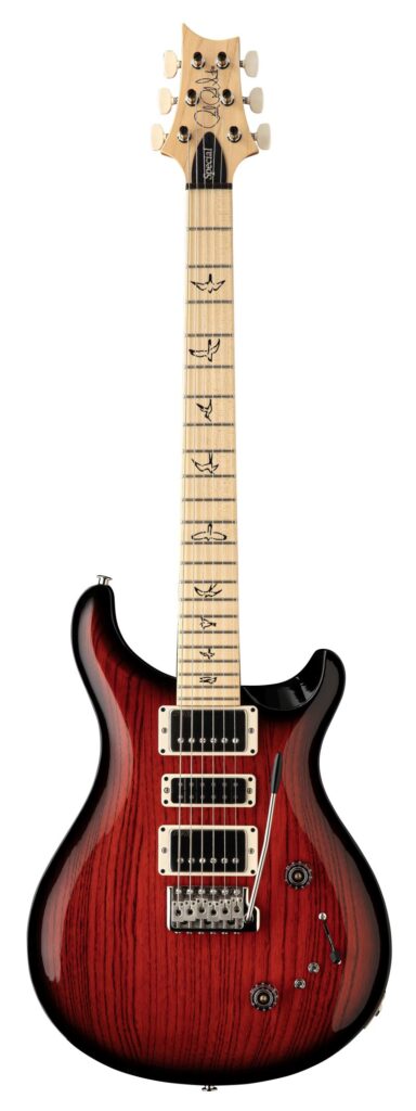 Swamp Ash Special Maple Scarlet Smokeburst