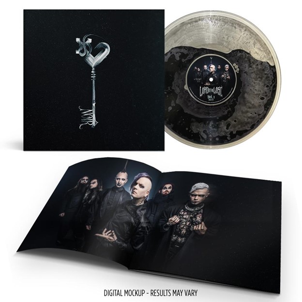 1-LP Liquid Gatefold Vinyl NOIR & MOONSHINE SILVER with 12 page booklet – Napalm Records Mailorder Europe exclusive (strictly limited)