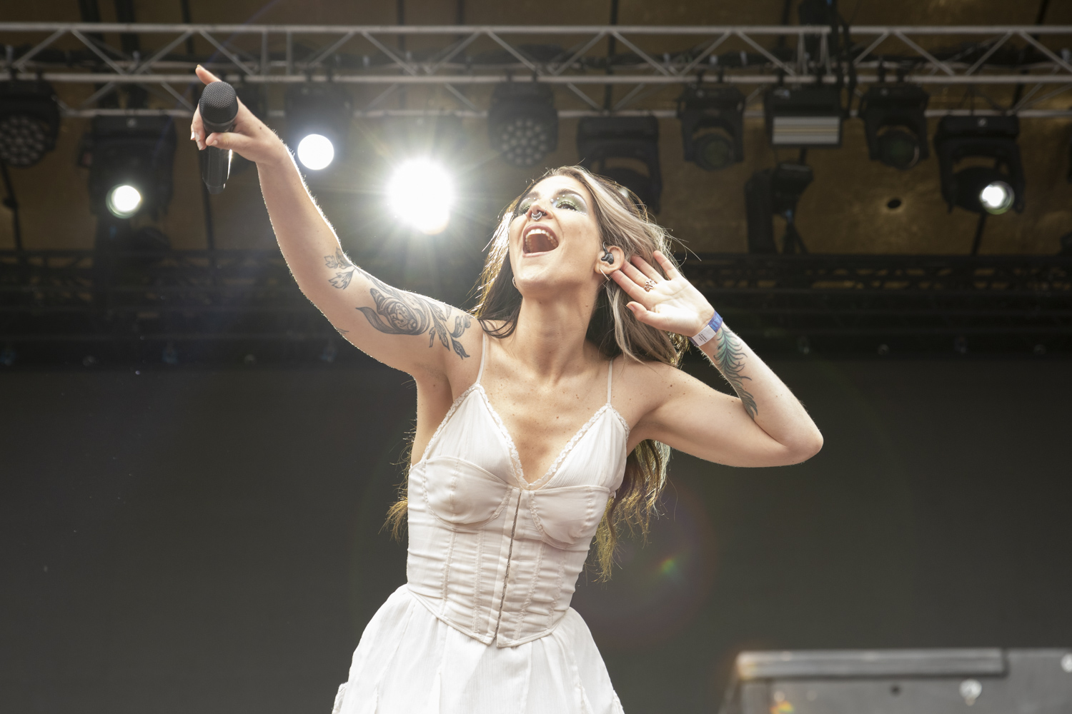 Charlotte Wessels & The Obsession op Dynamo Metal Fest 2025 - © Hans Lievaart