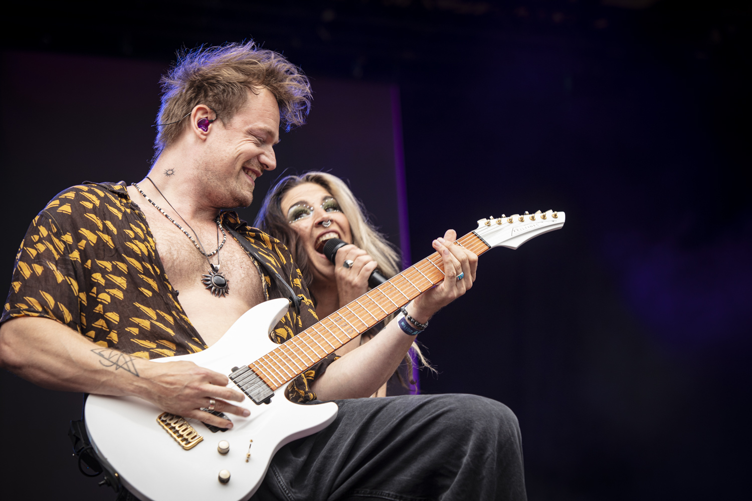 Charlotte Wessels & The Obsession op Dynamo Metal Fest 2025 - © Hans Lievaart