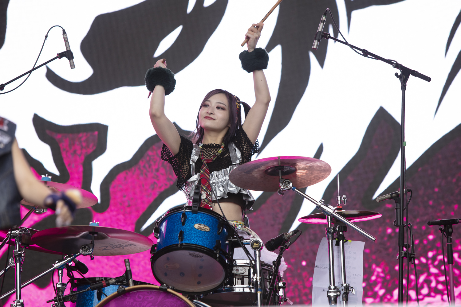 Hanabie op Dynamo Metal Fest 2025 - © Hans Lievaart