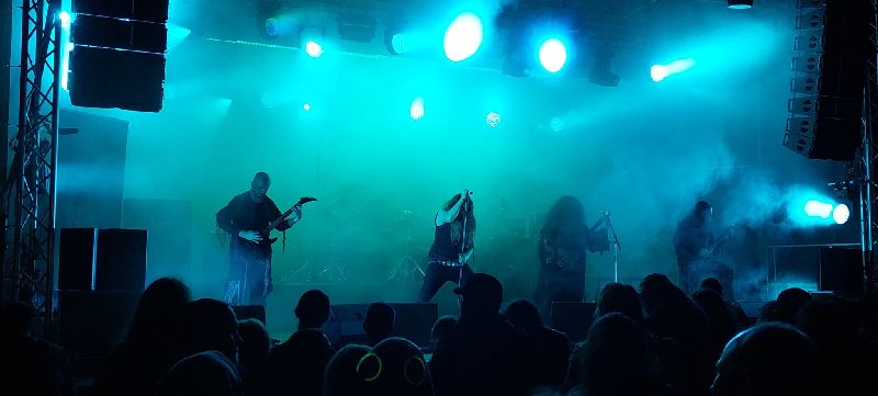 Sulphur Aeon op Burning Q 2025 - foto: Danilo