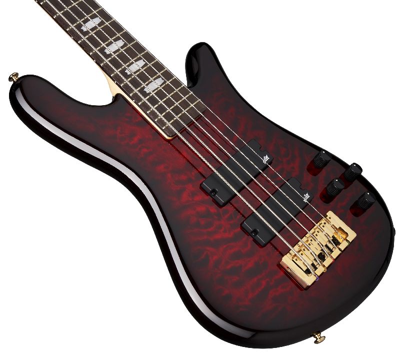 Spector NS Icon Bolt-On Black Cherry 5 string