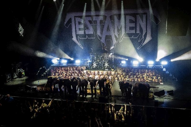 Testament op Thrash Of The Titans in TivoliVredenburg, Utrecht- 26 oktober 2025 - © Tim Biesterveld