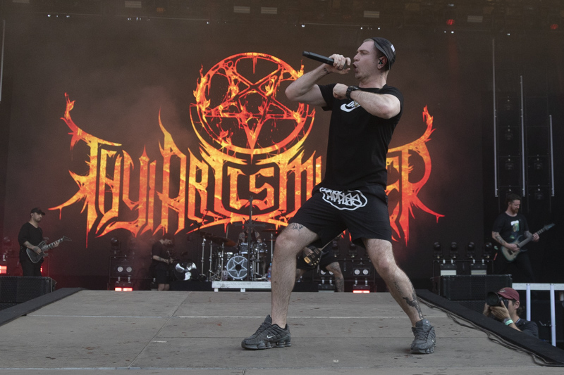 Thy Art Is Murder op Dynamo Metal Fest 2026 - © Hans Lievaart