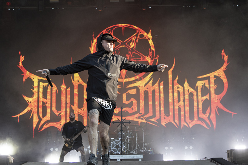 Thy Art Is Murder op Dynamo Metal Fest 2026 - © Hans Lievaart