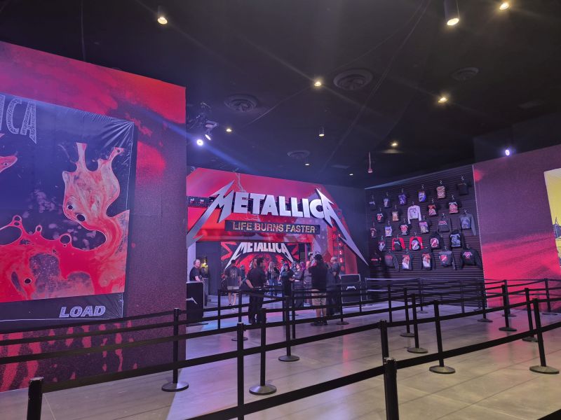 Metallica in The Sphere- Las Vegas 1 oktober 2026 - © Perry Boleij (telefoon)