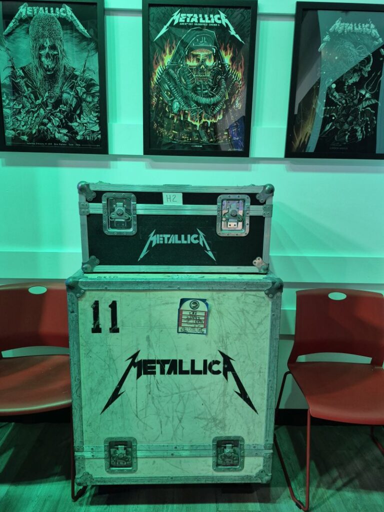 Metallica in The Sphere- Las Vegas 1 oktober 2026 - © Perry Boleij (telefoon)
