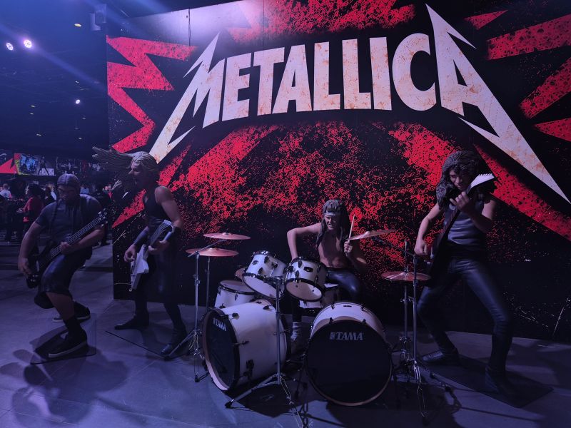 Metallica in The Sphere- Las Vegas 1 oktober 2026 - © Perry Boleij (telefoon)