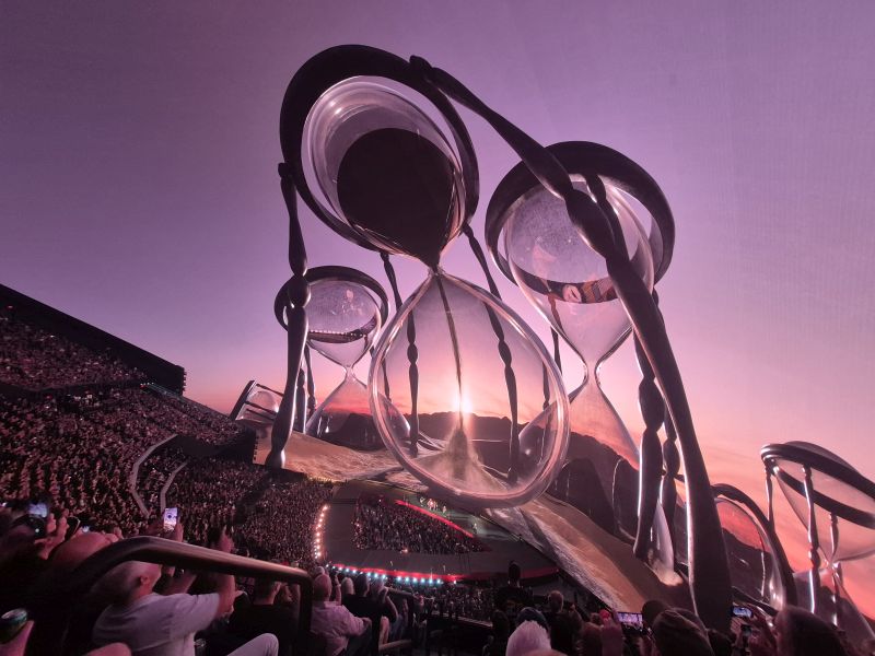 Metallica in The Sphere- Las Vegas 1 oktober 2026 - © Perry Boleij (telefoon)
