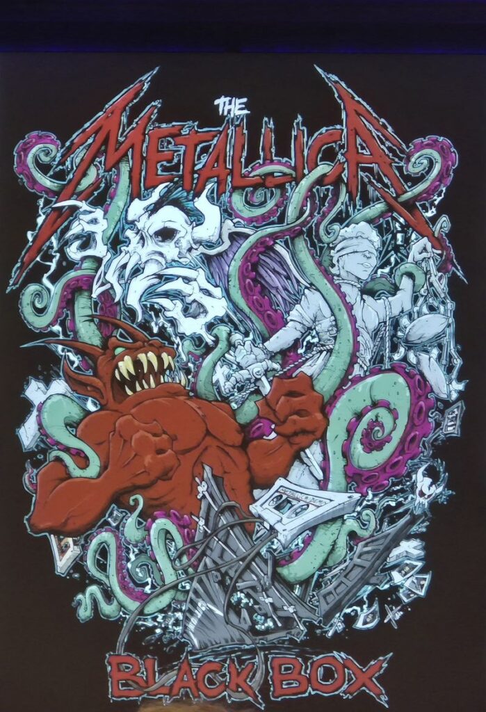 Metallica in The Sphere- Las Vegas 3 oktober 2026 - © Perry Boleij (telefoon)
